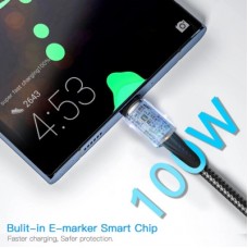 Дата кабель USB-C to USB-C 2.0m 100W black Essager (EXCTT1-CGA01) - Фото
