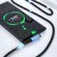 Дата кабель USB-C to USB-C 3.0m 100W 90° corner black Essager (EXCTT1-CGWTC01)