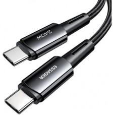Дата кабель USB-C to USB-C 2.0m 240W Essager (EXCTT3-CGA0G-P) - Фото