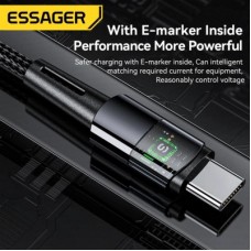 Дата кабель USB-C to USB-C 2.0m 240W Essager (EXCTT3-CGA0G-P) - Фото