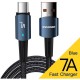 Дата кабель USB 2.0 AM to USB-C 2.0m 100 W blue Essager (EXC7A-CGA03-P)