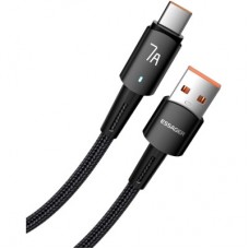 Дата кабель USB 2.0 AM to USB-C 3.0m 100 W black Essager (EXC7A-CGC01-P) - Фото