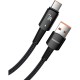 Дата кабель USB 2.0 AM to USB-C 3.0m 100 W black Essager (EXC7A-CGC01-P)