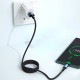 Дата кабель USB 2.0 AM to USB-C 3.0m 100 W black Essager (EXC7A-CGC01-P)