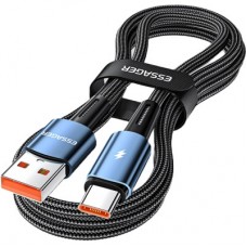 Дата кабель USB 2.0 AM to USB-C 1.0m 120 W blue Essager (EXC120-CG03-P) - Фото