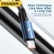 Дата кабель USB 2.0 AM to USB-C 1.0m 120 W blue Essager (EXC120-CG03-P)