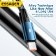 Дата кабель USB 2.0 AM to USB-C 2.0m 120 W black Essager (EXC120-CGA01-P)