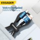 Дата кабель USB 2.0 AM to USB-C 2.0m 120 W black Essager (EXC120-CGA01-P)