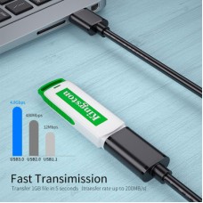 Дата кабель USB 3.0 AM/AF 1.5m Essager (EXCAM-YTA01) - Фото