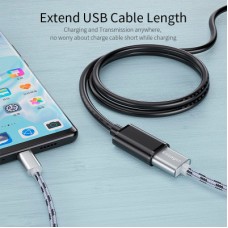 Дата кабель USB 3.0 AM/AF 1.5m Essager (EXCAM-YTA01) - Фото