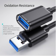 Дата кабель USB 3.0 AM/AF 1.0m Essager (EXCAM-YT01) - Фото