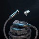 Дата кабель USB 2.0 AM to Micro 5P 1.0m magnetic black Essager (EXCCXM-WC0G)