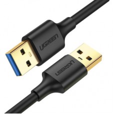 Дата кабель USB 3.0 AM/AM 0.5m US128 black Ugreen (10369) - Фото