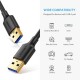 Дата кабель USB 3.0 AM/AM 0.5m US128 black Ugreen (10369)
