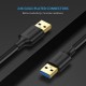 Дата кабель USB 3.0 AM/AM 0.5m US128 black Ugreen (10369)