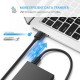 Дата кабель USB 3.0 AM/AM 1.0m US128 black Ugreen (10370)