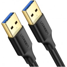 Дата кабель USB 3.0 AM/AM 2.0m US128 black Ugreen (10371) - Фото