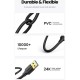 Дата кабель USB 3.0 AM/AM 2.0m US128 black Ugreen (10371)