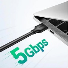 Дата кабель USB 3.0 AM/AM 3.0m US128 black Ugreen (90576) - Фото