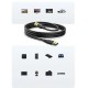 Дата кабель USB 3.0 AM/AM 3.0m US128 black Ugreen (90576)