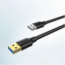 Дата кабель USB 3.0 AM/AM 3.0m US128 black Ugreen (90576) - Фото