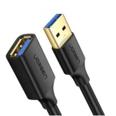 Дата кабель USB 3.0 AM/AF 1.0m US129 black Ugreen (10368) - Фото