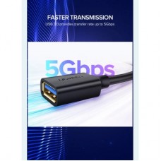 Дата кабель USB 3.0 AM/AF 1.0m US129 black Ugreen (10368) - Фото