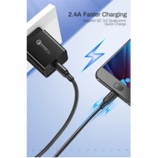 Дата кабель USB 2.0 AM to Micro 5P 0.5m 2A US289 black Ugreen (60135) - Фото
