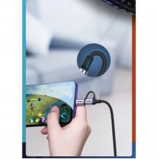 Дата кабель USB 2.0 AM to USB-C + Micro 5P 1.0m 3A US177 black Ugreen (30875) - Фото