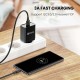 Дата кабель USB 3.0 AM to USB-C 0.5m 3A US184 black Ugreen (20881)