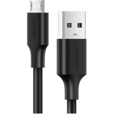Дата кабель USB 2.0 AM to Micro 5P 0.5m 2A US289 black Ugreen (60135) - Фото