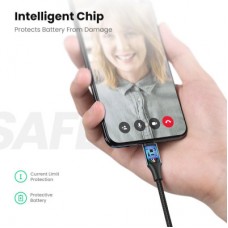 Дата кабель USB 2.0 AM to Micro 5P 0.5m 2A US290 black Ugreen (60145) - Фото