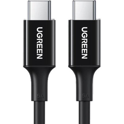 Дата кабель USB-C to USB-C 1.5m 5A 100W US300 black Ugreen (20528)