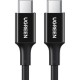Дата кабель USB-C to USB-C 1.5m 5A 100W US300 black Ugreen (20528)