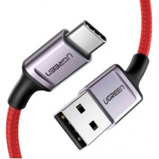 Дата кабель USB 2.0 AM to USB-C 1.0m 6A US505 red Ugreen (20527) - Фото