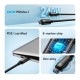 Дата кабель USB-C to USB-C 1.0m 240W Black Baseus (CAWJ040001) Дата кабель USB-C to USB-C 1.0m 240W Black Baseus (CAWJ040001)