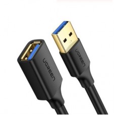 Дата кабель USB 3.0 AM/AF 1.5m US129 black Ugreen (30126) - Фото