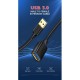 Дата кабель USB 3.0 AM/AF 1.5m US129 black Ugreen (30126)