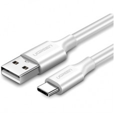 Дата кабель USB 2.0 AM to USB-C 0.25m 3A US287 white Ugreen (60119) - Фото
