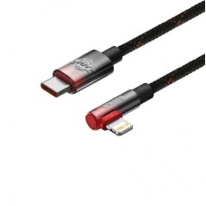 Дата кабель USB-C to Lightning 2.0m 20W black/red Baseus (CAVP000320) - Фото