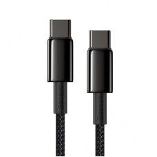 Дата кабель USB-C to USB-C 1.0m 100W black Baseus (CATWJ-01) Дата кабель USB-C to USB-C 1.0m 100W black Baseus (CATWJ-01) - Фото