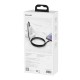 Дата кабель USB-C to USB-C 1.0m 100W black Baseus (CATWJ-01) Дата кабель USB-C to USB-C 1.0m 100W black Baseus (CATWJ-01)