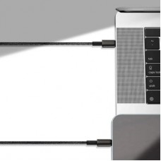 Дата кабель USB-C to USB-C 1.0m 100W black Baseus (CATWJ-01) Дата кабель USB-C to USB-C 1.0m 100W black Baseus (CATWJ-01) - Фото