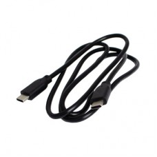 Дата кабель USB-C to USB-C 1.0m 100 W black Patron (PN-TYPE-C-100W-1) - Фото