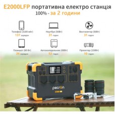Зарядна станція Pecron E2000LFP 1920Wh (E2000LFP) - Фото