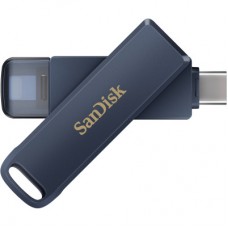 USB-флеш накопичувач SanDisk 128 GB Phone Drive for iPhone Metallic Sky Lightning/Type-C U (SDIXD0N-128G-GN6NE) USB-флеш накопичувач SanDisk 128 GB Phone Drive for iPhone Metallic Sky Lightning/Type-C U (SDIXD0N-128G-GN6NE) - Фото