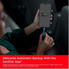 USB-флеш накопичувач SanDisk 128 GB Phone Drive for iPhone Metallic Sky Lightning/Type-C U (SDIXD0N-128G-GN6NE) USB-флеш накопичувач SanDisk 128 GB Phone Drive for iPhone Metallic Sky Lightning/Type-C U (SDIXD0N-128G-GN6NE) - Фото