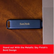 USB-флеш накопичувач SanDisk 128 GB Phone Drive for iPhone Metallic Sky Lightning/Type-C U (SDIXD0N-128G-GN6NE) USB-флеш накопичувач SanDisk 128 GB Phone Drive for iPhone Metallic Sky Lightning/Type-C U (SDIXD0N-128G-GN6NE) - Фото