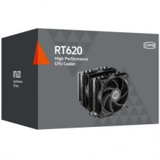 Кулер для процессора PcCooler Охолоджувач для процесора PсCOOLER RT620 чорний IntelLGA 115X/1200/170 (RT620 BK) - Фото