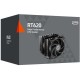 Кулер для процессора PcCooler Охолоджувач для процесора PсCOOLER RT620 чорний IntelLGA 115X/1200/170 (RT620 BK)